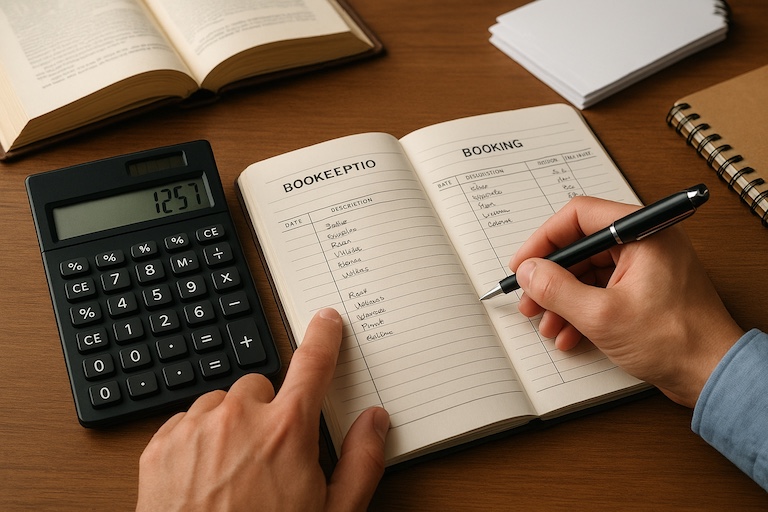 Image of a book of accounts